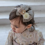 Tsumami hair band Ume ribbon 51019