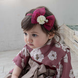 Tsumami hair band Ume ribbon 51019