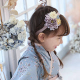Tsumami Work Hair Band Dahlia 51003