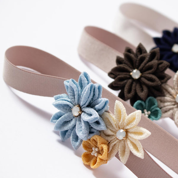 Tsumami work hair band star anise 51008