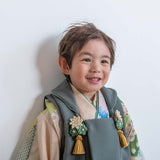 3歳 男の子 レンタル着物｜AB311