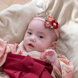 Tsumami 工艺发带 Hanamomo 51001 