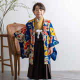 5歳 男の子 七五三 袴 レンタル｜AB505