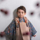 3歳 男の子 七五三 着物 レンタル｜AB323