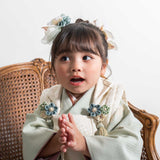 3歳 女の子 七五三 着物 レンタル｜AG327