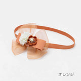 Tsumami hair band Ume ribbon 51019