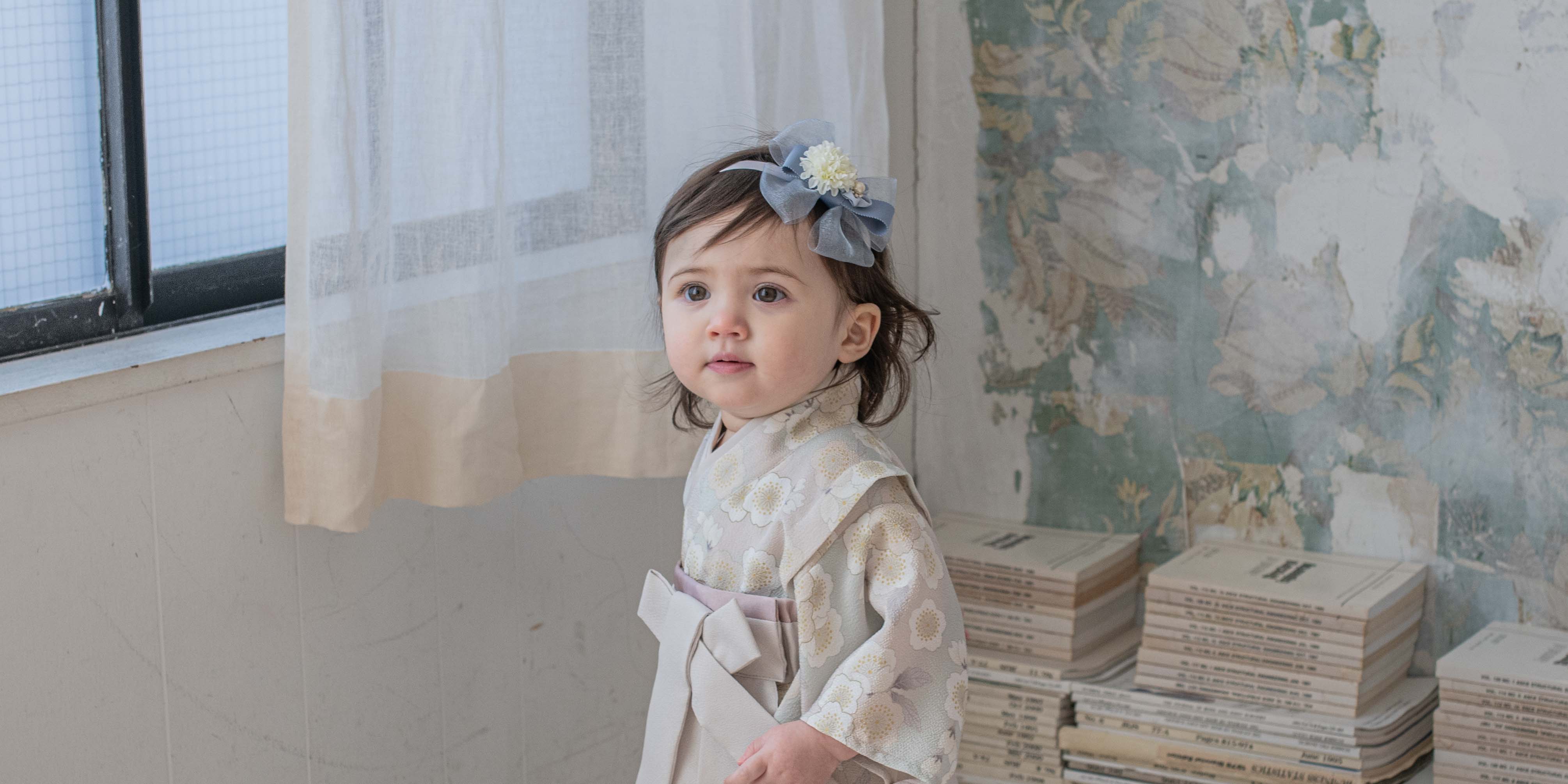 ベビー袴と髪飾り おすすめの組み合わせ 女の子 – tsukihana-つきはな-