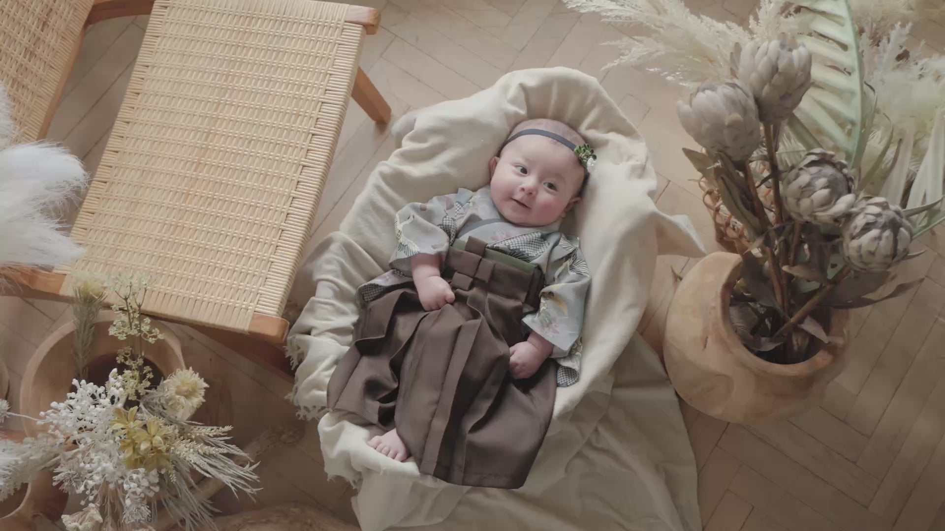 Risa✩.*˚様用 ハンドメイド ベビー袴 お食い初め 男の子 端午の節句 Risa✩.*˚様用 ハンドメイド ベビー袴 お食い初め 男の子 端午の節句