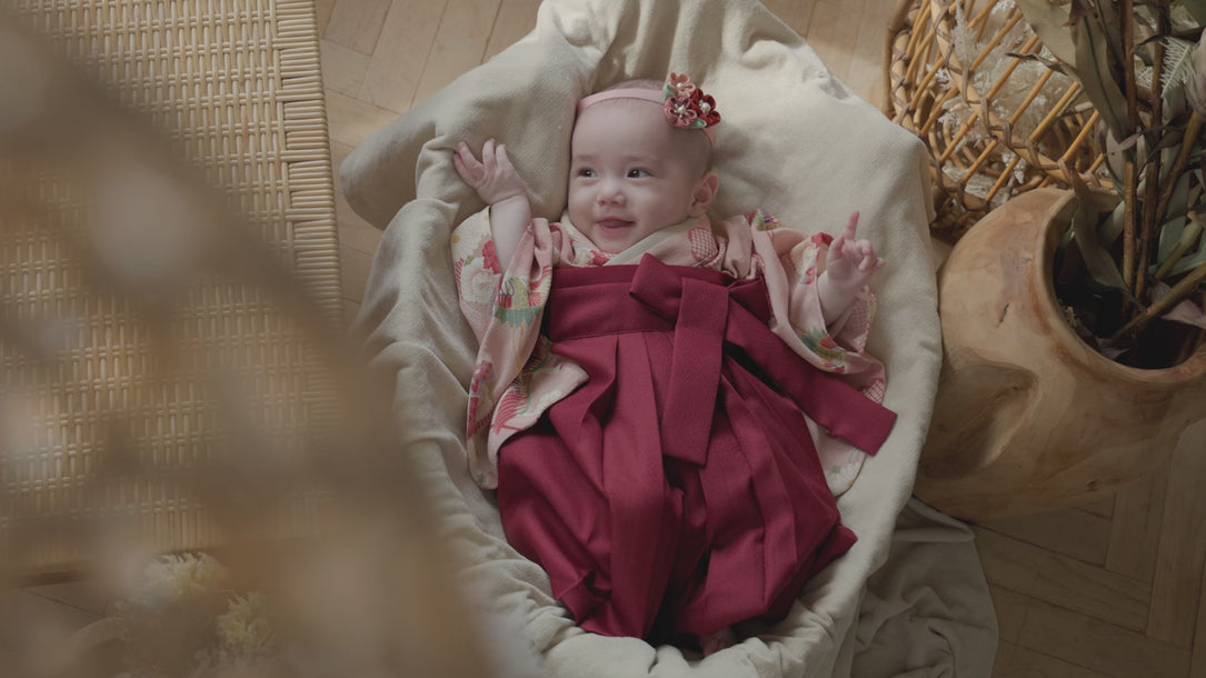 ベビー袴　女の子　コレクション動画