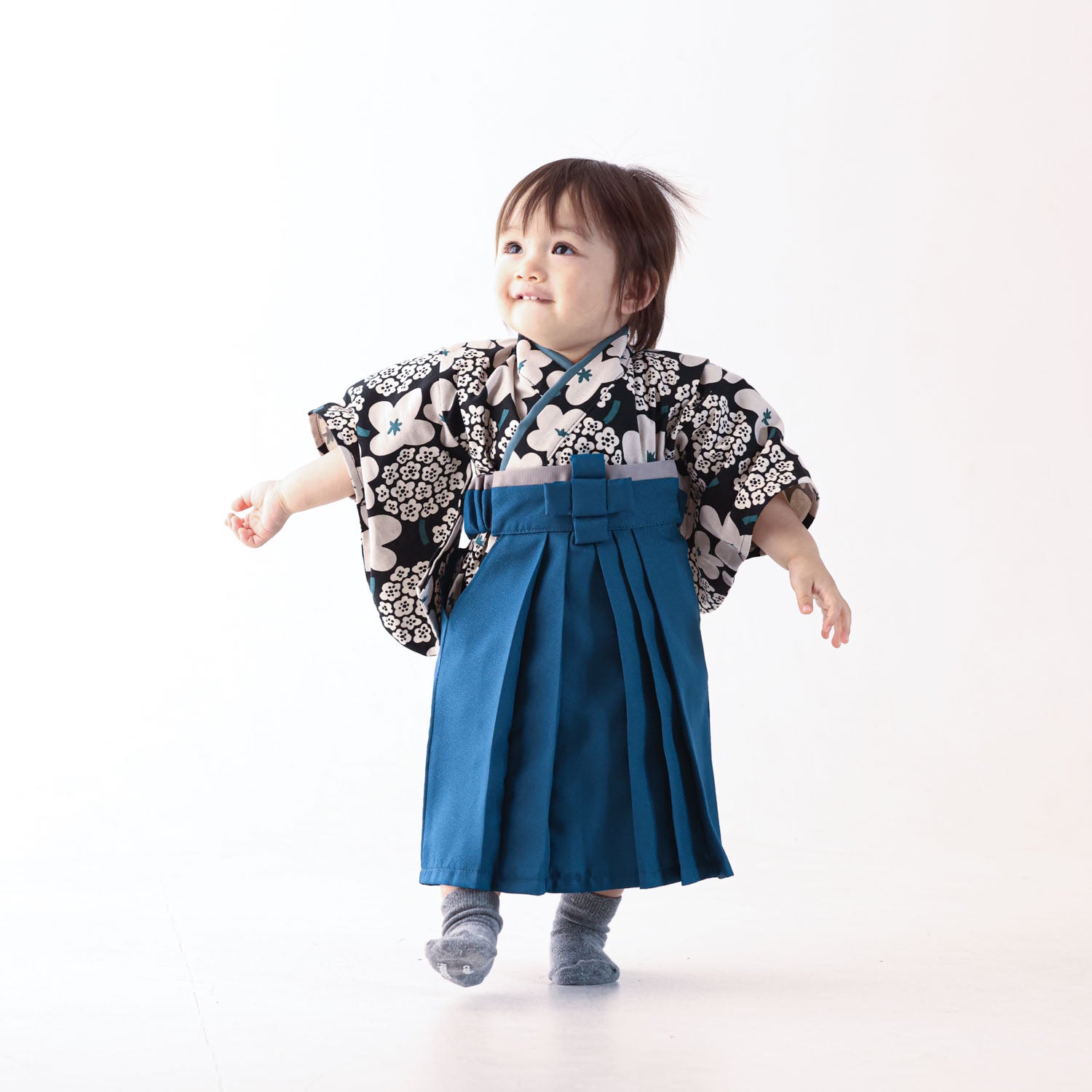 Bouquet Hakama Boy 01B1012 Fashionable Baby Hakama Kids Hakama For