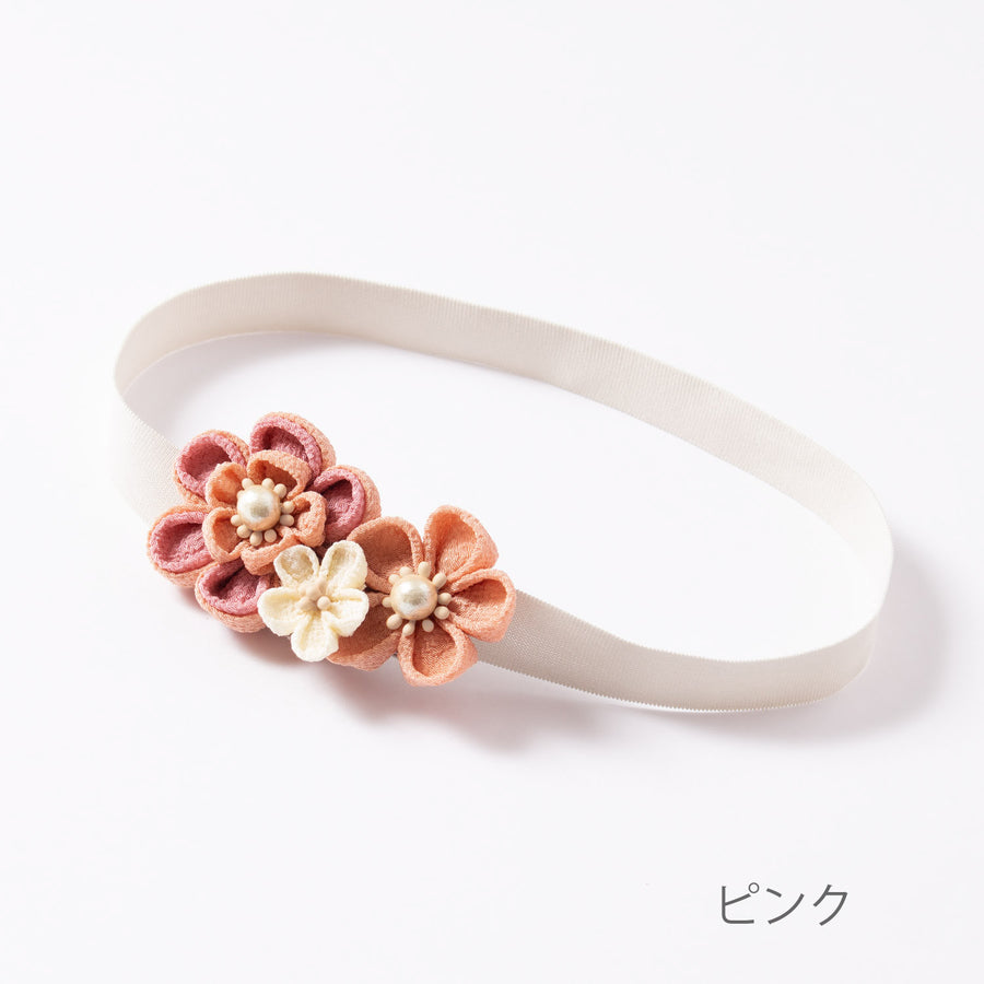 Tsumami Craft Hair Band Hanamomo 51001